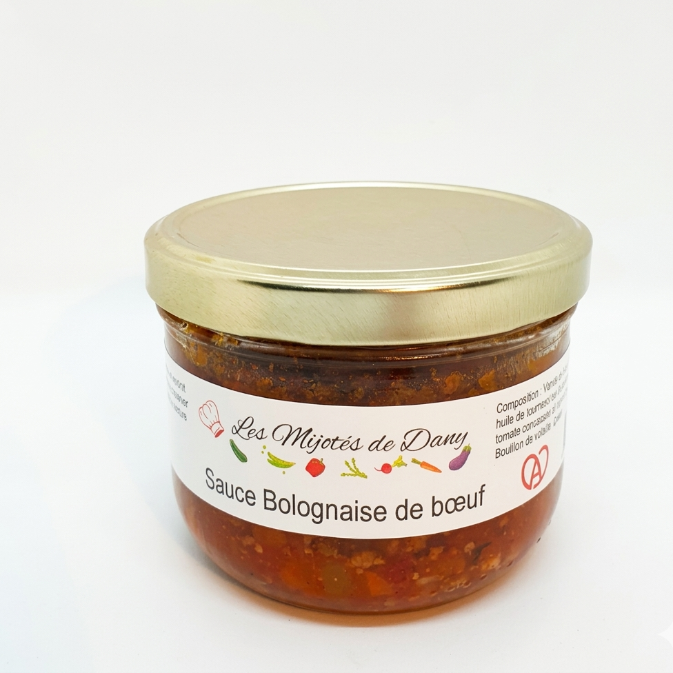 Sauce bolognaise de Bœuf