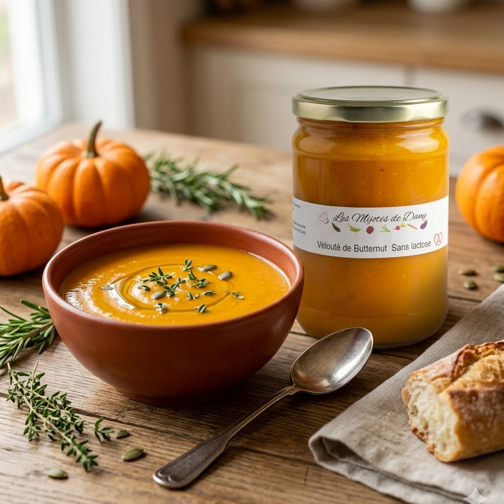 Velouté de Butternut sans lactose