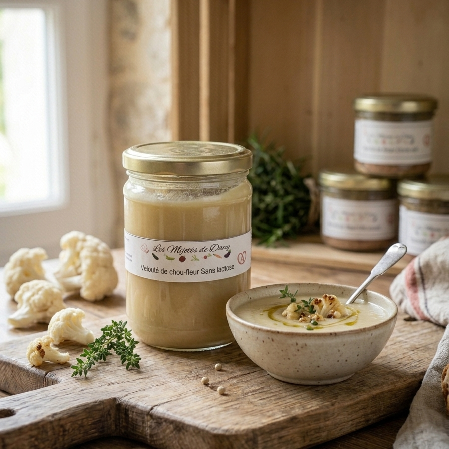 Velouté de chou-fleur sans lactose