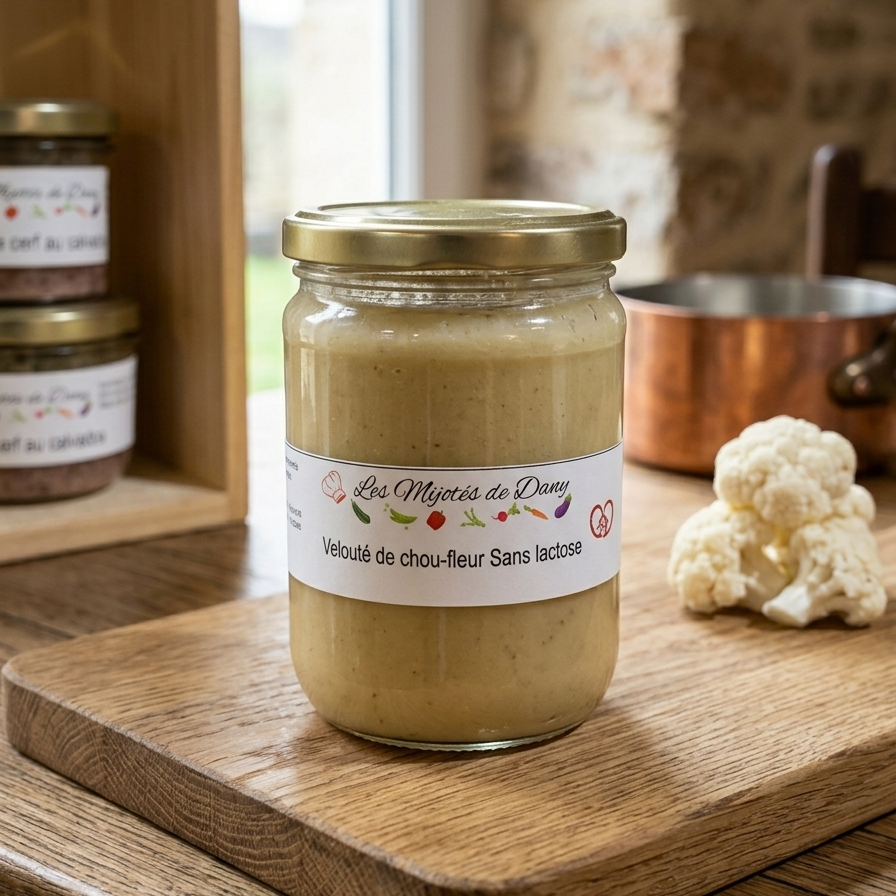 Velouté de chou-fleur sans lactose