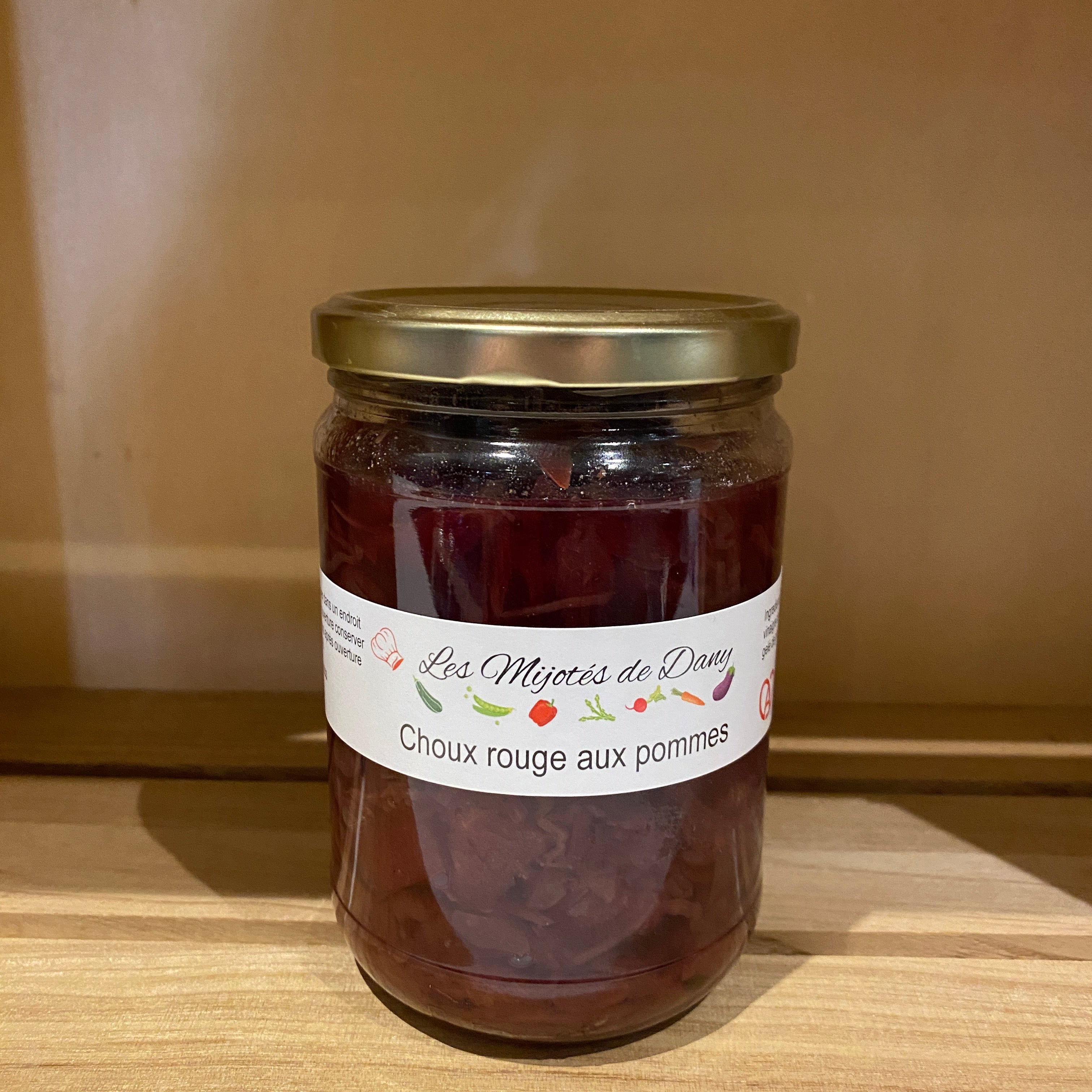 Choux rouge aux pommes